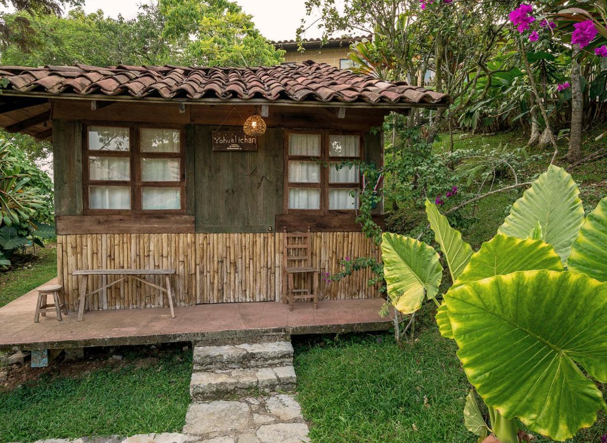 Cabanas Los Achicuales Cuetzalán del Progreso Buitenkant foto