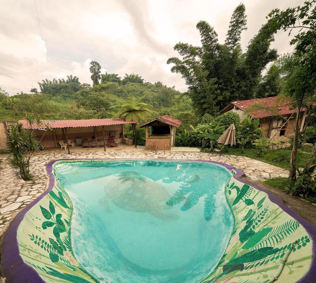 Cabanas Los Achicuales Cuetzalán del Progreso Buitenkant foto