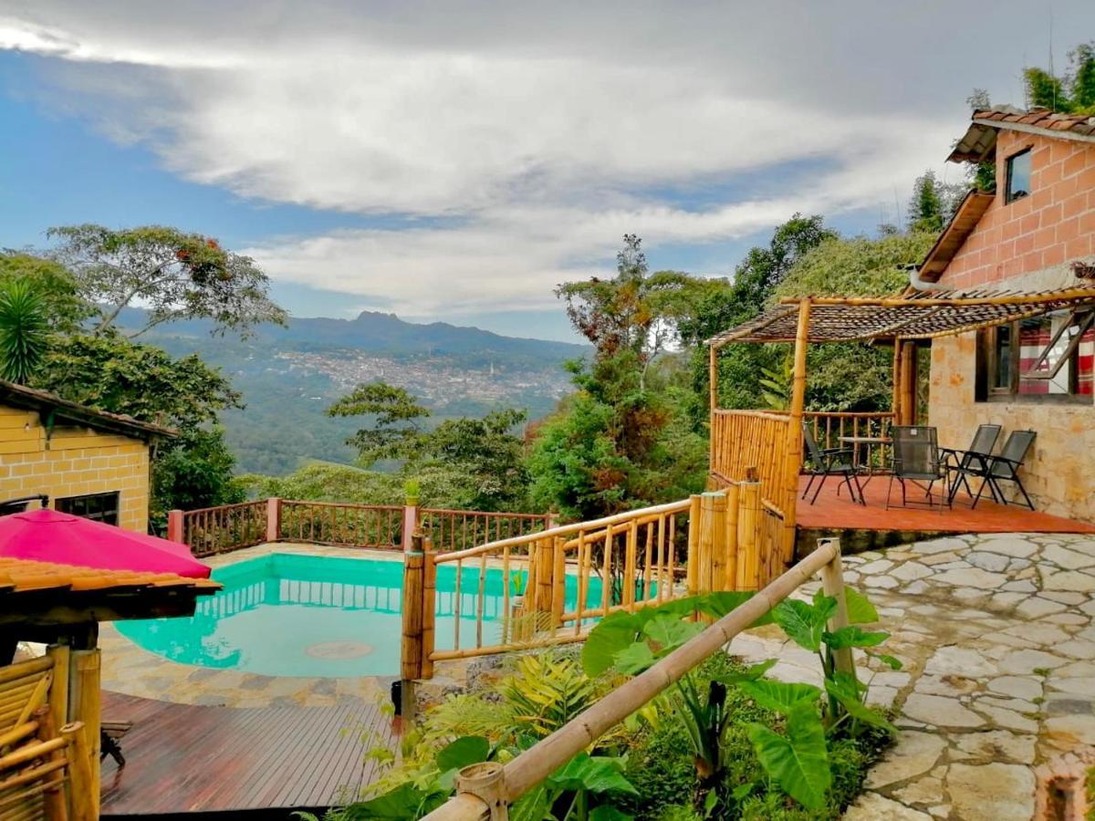 Cabanas Los Achicuales Cuetzalán del Progreso Buitenkant foto