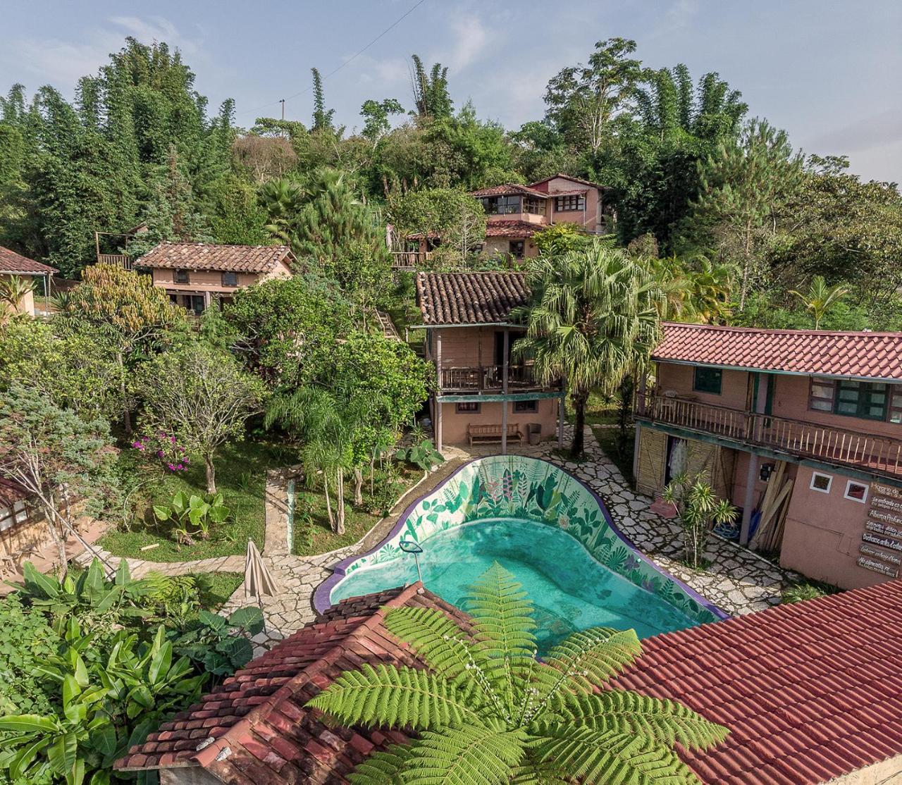 Cabanas Los Achicuales Cuetzalán del Progreso Buitenkant foto