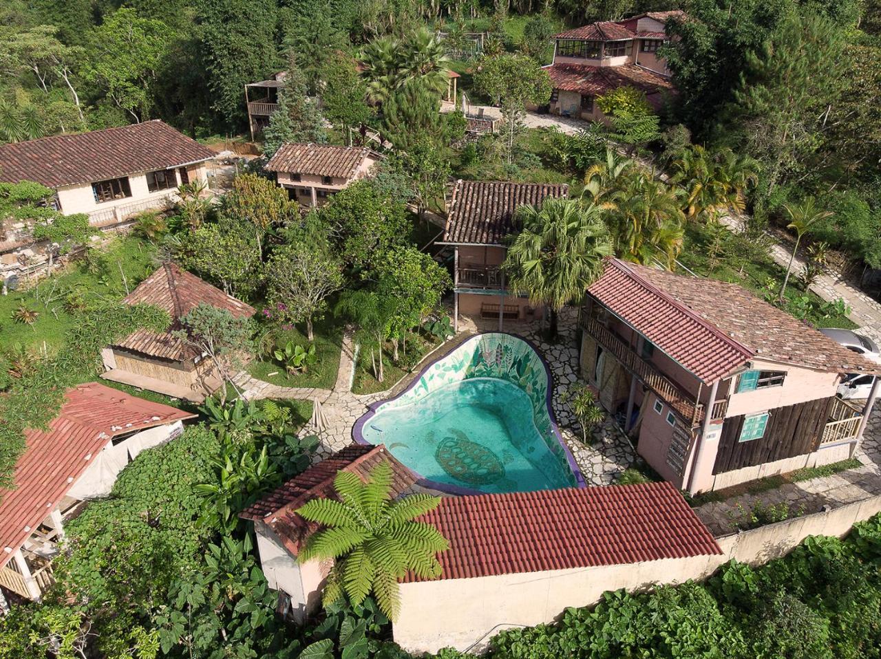 Cabanas Los Achicuales Cuetzalán del Progreso Buitenkant foto